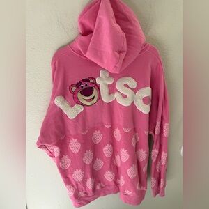 LOTSO Toy Story Disney Park Spirit Jersey Fleece Hoodie Pixar Size XXL